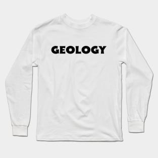 Geology Long Sleeve T-Shirt